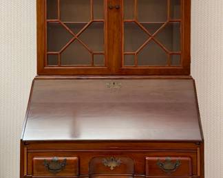 Monitor Furniture Solid Cherry Secretary Desk with Storage