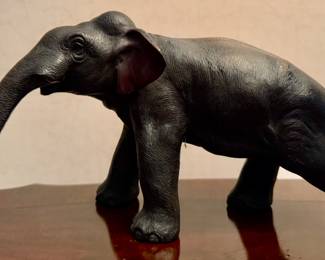 Antique Bronze Elephant