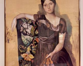 Musee Picasso Framed Poster