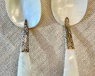 Sterling & MOP Serving Pieces