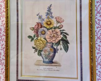 "Vase Anglais" Lithograph