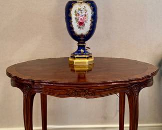 John Widdicomb Furniture Side Table with Stretcher