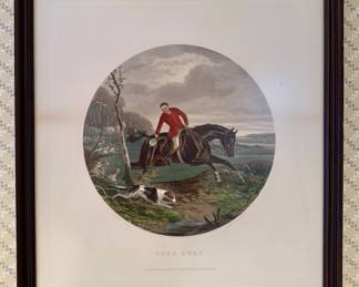 "Gone Away" Framed Print