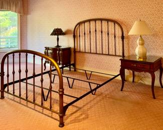 Brass Queen Bed