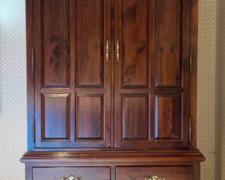 Ethan Allen Armoire with Storage