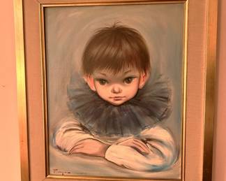 Another of the paintings in the sale is shown here.  