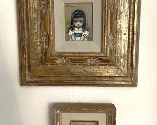 Here are a couple more of the framed artworks.