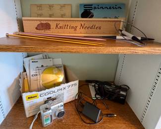 Knitting Needles & Cameras 