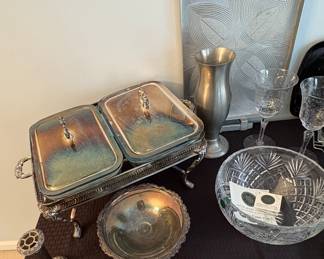 Silverplate & Pewter Tableware 