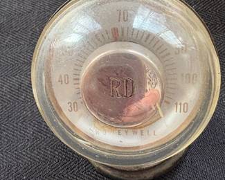 Tiffany & Co Sterling Silver Honeywell Desktop Thermometer 