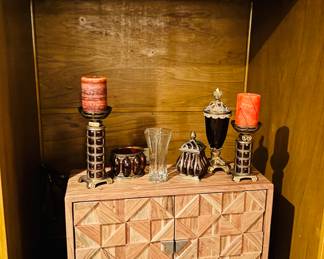 TEAK WOOD FOOTED STORAGE CABINET, MADE IN INDIA