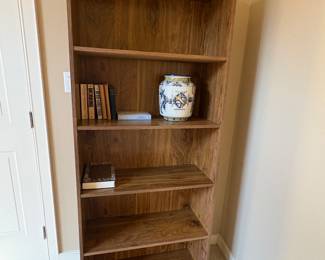 several bookcases