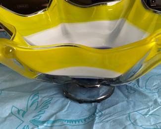 Beautiful glass bowl