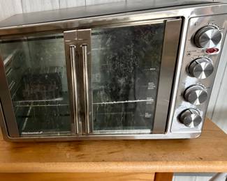 Elite Gourmet countertop top French door convection toaster oven