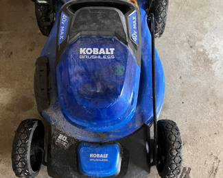 Kobalt 40V brushless lawnmower
