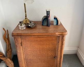 New Companion enclose treadle sewing machine closed