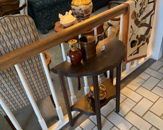 More copper and small table
