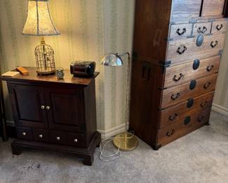 Oriental chest and night stands