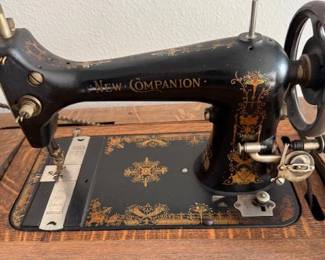 New Companion sewing machine up close