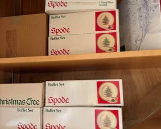 Spode Christmas Buffet sets and lots of Christmas