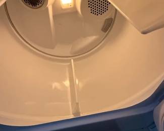 Inside Maytag dryer