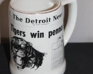 1968 Champion Detroit Tigers Stein