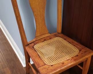 2 oak chairs available