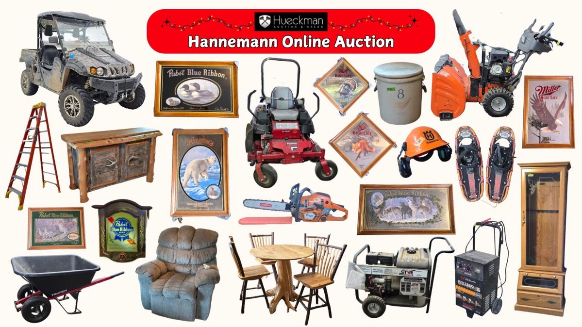 Hannemann Auction Cover Pic