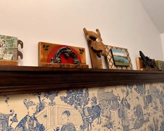 Handmade artwork from reclaimed materials