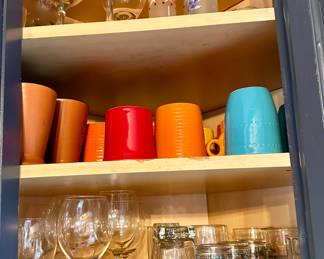 Lots of mugs and glasses
