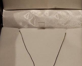  05 Cherish 14K White Gold Diamond Necklace 