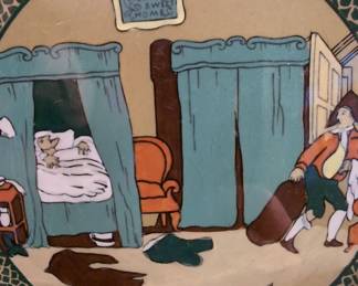 American Buffalo Pottery Plate