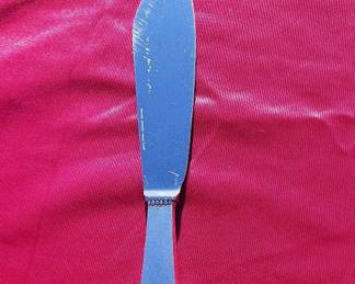 Georg Jensen Denmark Beaded Serving Knife 