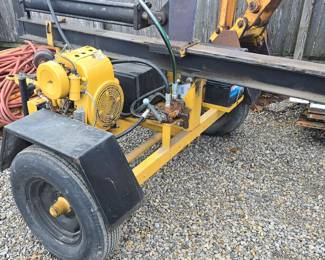 Commercial log splitter