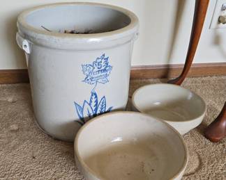 #5 Western stoneware crock