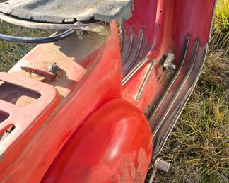 1960's Vespa with 645 hours
