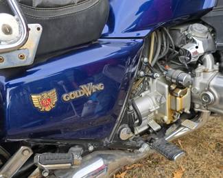 1985 Interstate Goldwing motorcycle with 23,679 miles