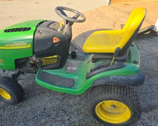 John deer L130 no deck and not running