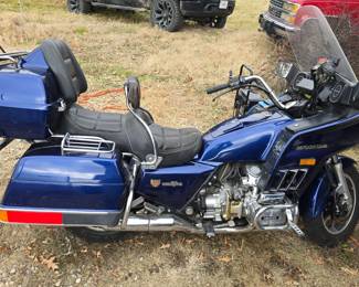 1985 Interstate Goldwing motorcycle with 23,679 miles