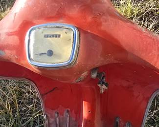 1960's Vespa with 645 hours