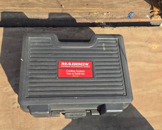 Maddox cooling system test and refill kit