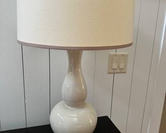 #4 - $50 - Ceramic Lamp  26"Hx15"W
