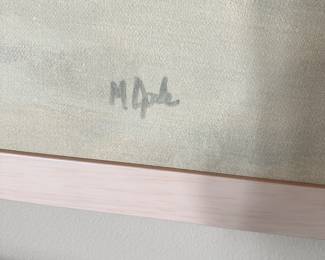 #20 - $200 - Waterview pic M. Opale 63"Lx43"H
