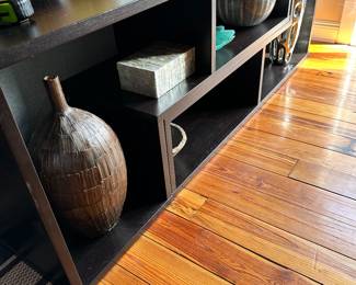 #14 - $250 for the set - 2 L shaped sofa tables 77"Lx28"Hx18"D
