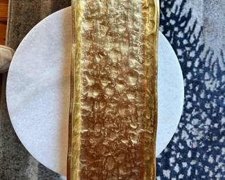 #125 - $50 - Sugar beach gold color tray
