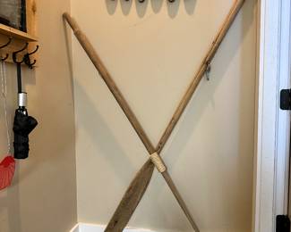 #59 - $90 - Decorative pair of oars
