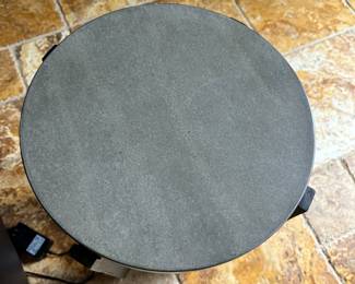 #76 - $ 68 - Wood Round table 24"Hx15"R