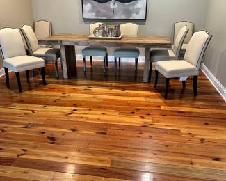 #7 - $900 - Wood dining table West Elm 31"Hx94"Lx39"D