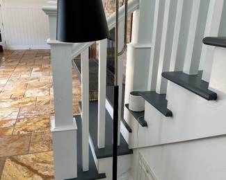 #80 - $110 - Floor Lamp w/marble base 5'Hx16"W
