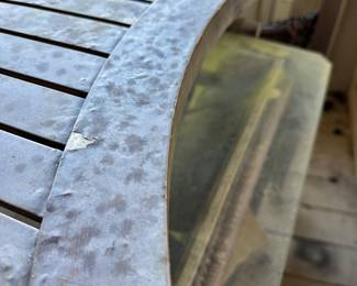 #52 - $325 - Bar w/3 swivel chairs  Disney Resort Collection 38"Hx54"Lx24"D  (bar as is)  chair 43"Hx17"x19"